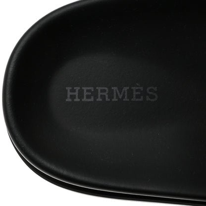 Hermes Calfskin Womens Chypre Sandals 40 Gold 6 of 9