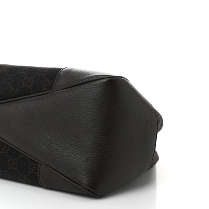 Gucci Denim Monogram Hobo Brown 10 of 10