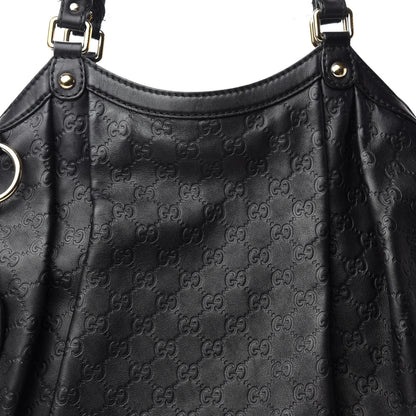 Gucci Guccissima Large Sukey Tote Black 19 of 19