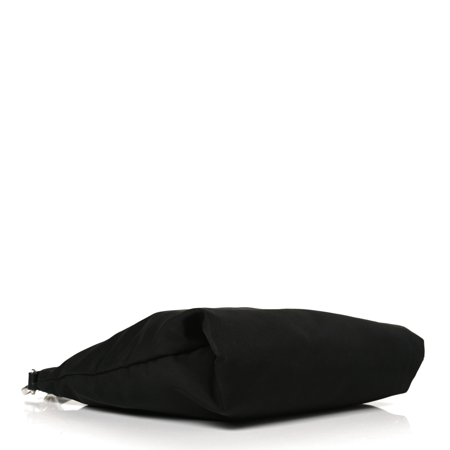 Prada Tessuto Nylon Saffiano Flat Messenger Bag Black 3 of 11