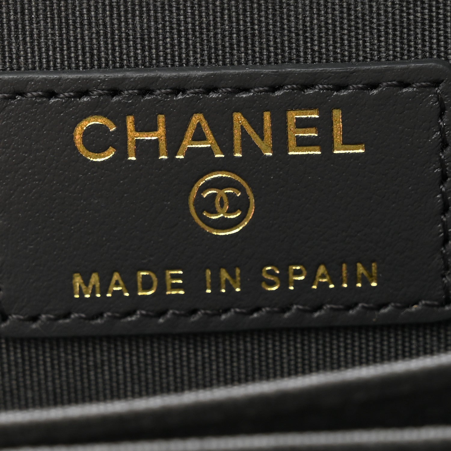 Chanel Lambskin Quilted Chanel 19 Zip Around Coin Purse Wallet Dark Grey 7 of 10