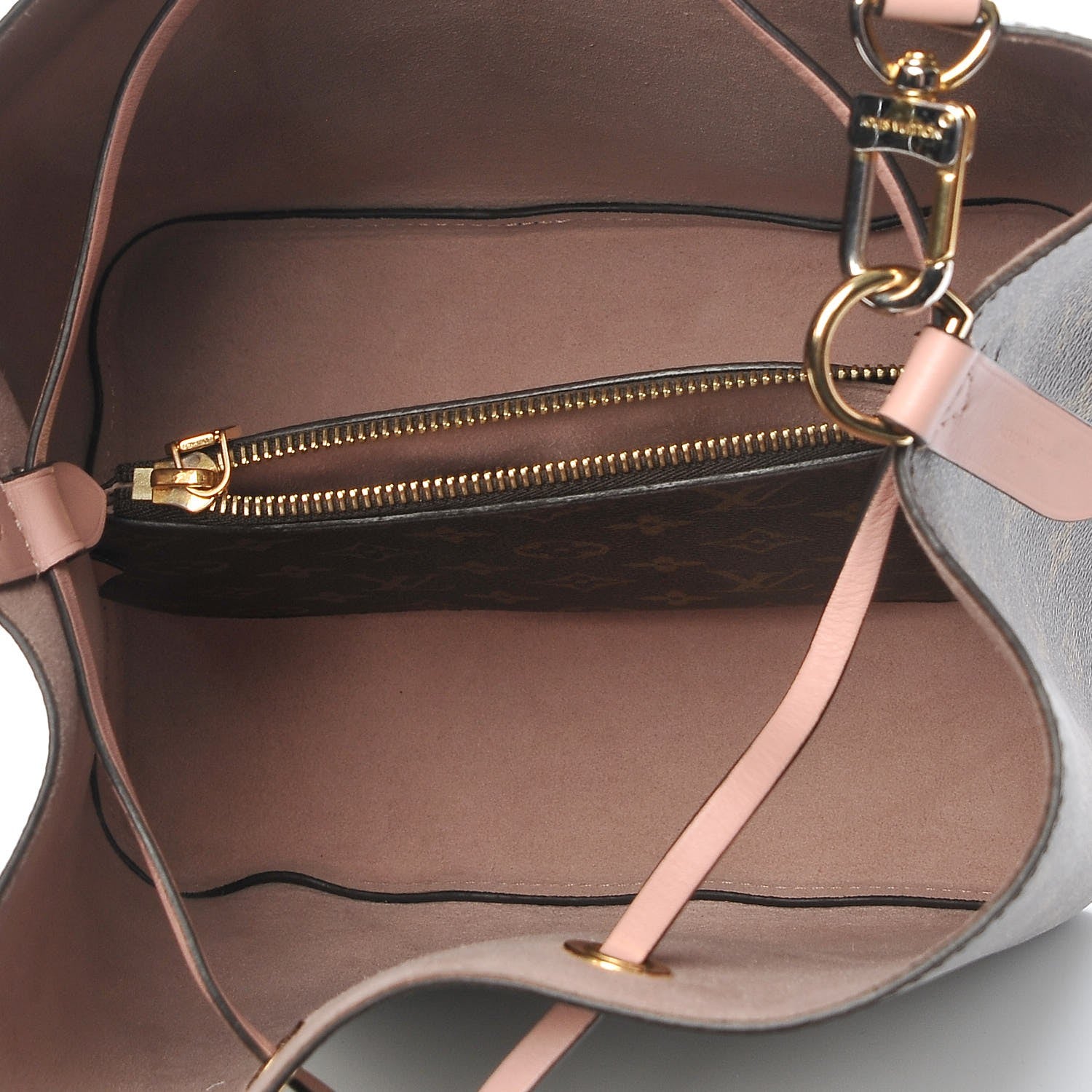 Louis Vuitton Monogram Neonoe MM Rose Poudre 6 of 9