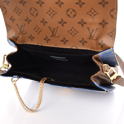 Louis Vuitton Epi Reverse Monogram Pochette Metis Denim Light 5 of 7