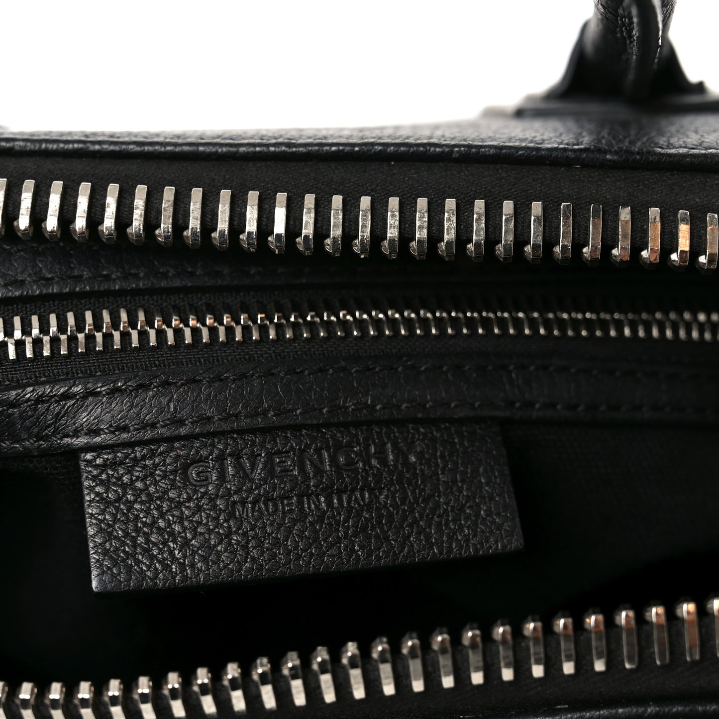Sugar Goatskin Small Antigona Black