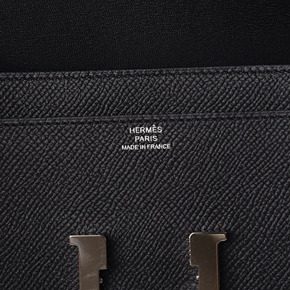 Hermes Epsom Constance Long Wallet Black 6 of 8
