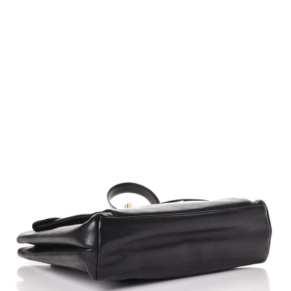 Chanel Caviar Flap Shoulder Bag Black 4 of 24