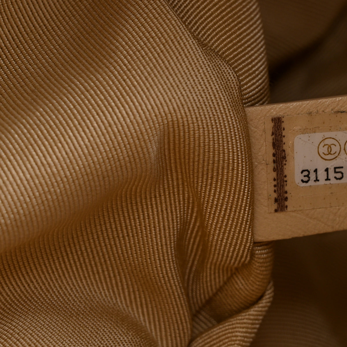 Lambskin Quilted Maxi Chanel 19 Flap Beige