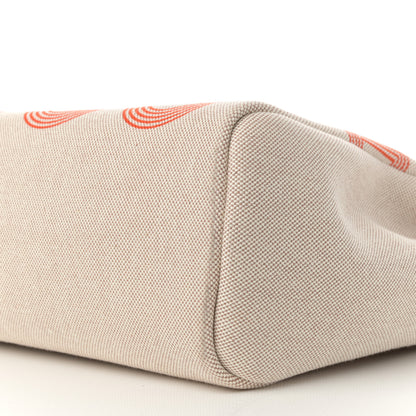 Hermes H Plume Canvas Vache Hunter Circuit 24 Herbag Zip Retourne 31 Orange Mecano Ecru Beige Naturel 11 of 11