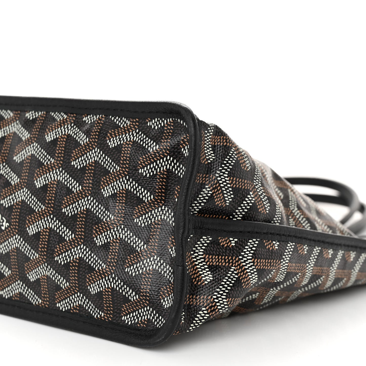 Goyardine Reversible Mini Anjou Black