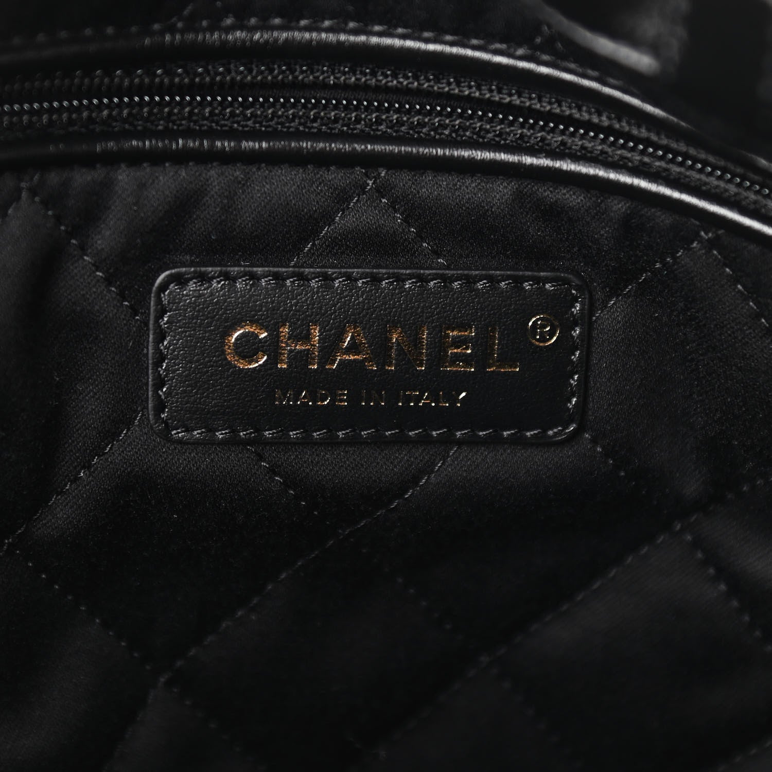 Chanel Shiny Calfskin Quilted Chanel 22 Backpack Black 6 of 10