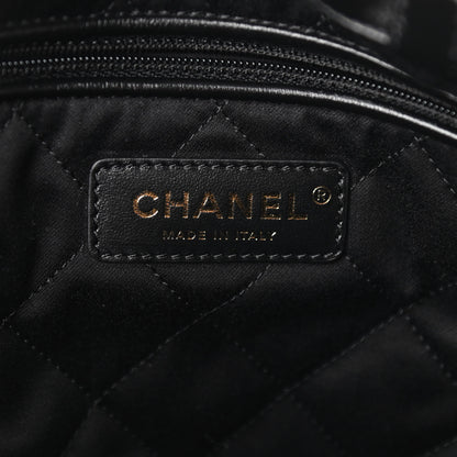 Chanel Shiny Calfskin Quilted Chanel 22 Backpack Black 6 of 10