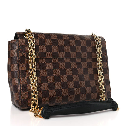 Louis Vuitton Damier Ebene Vavin PM Black 3 of 9