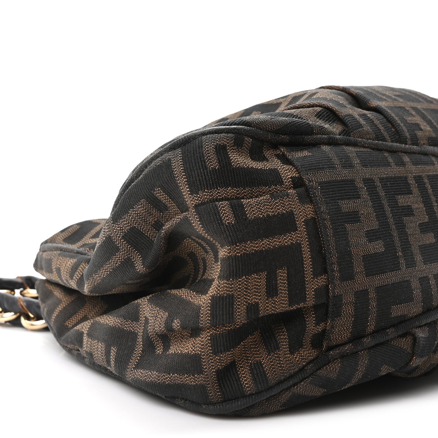 Fendi Zucca Small Mia Tote Tobacco 8 of 9