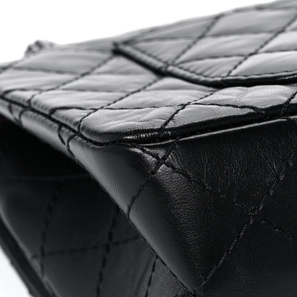 Chanel Aged Calfskin Quilted 2.55 Reissue 225 Flap Black 11 of 15