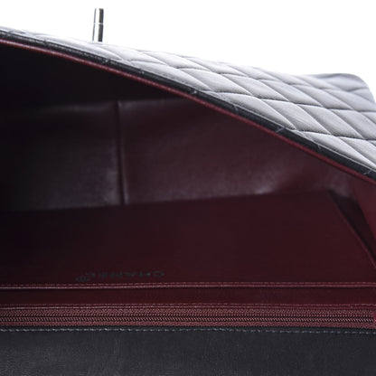 Chanel Lambskin Quilted Jumbo Single Flap Black 4 of 10