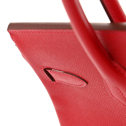 Hermes Epsom Birkin 30 Rouge Casaque 12 of 12