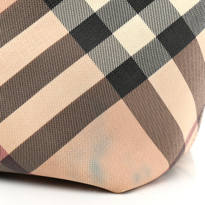Burberry Supernova Check Large Nickie Tote Black 9 of 17
