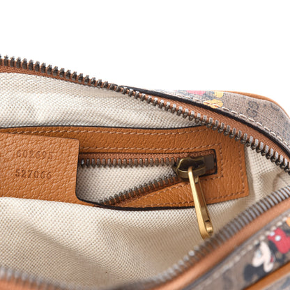 Gucci X DISNEY Mini Vintage GG Supreme Monogram Mickey Mouse Small Belt Bag 90 36 Beige Vintage Sun Oil 9 of 12