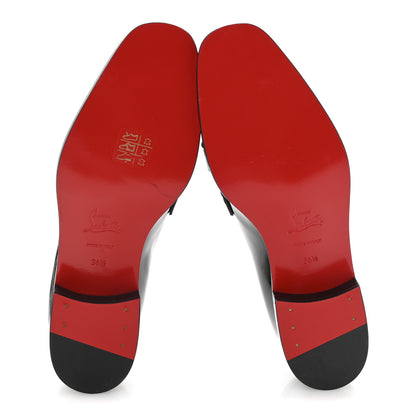 Christian Louboutin Patent Carmela Loafers 36.5 Black 6 of 11