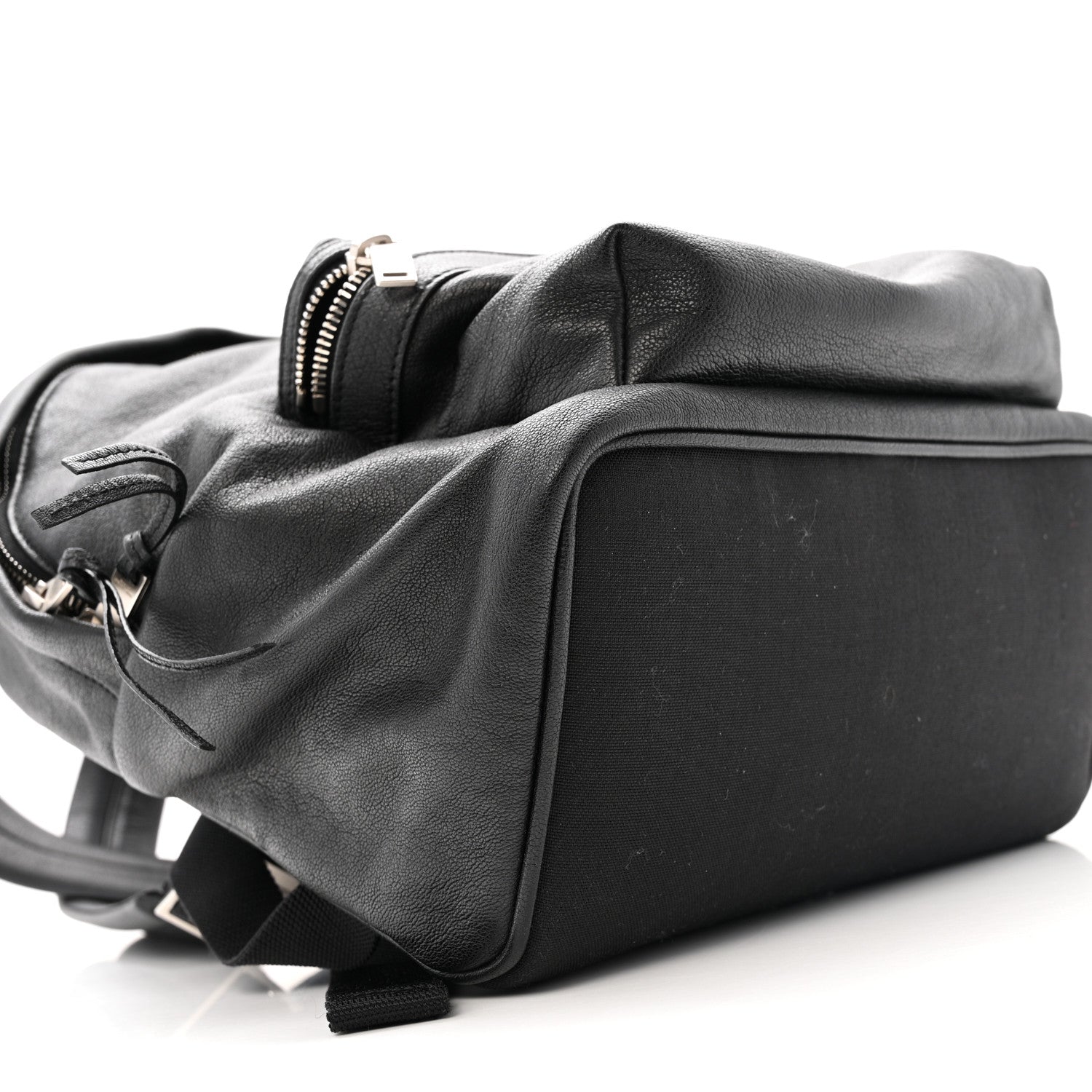 Saint Laurent Lambskin Mini City Backpack Black 8 of 9