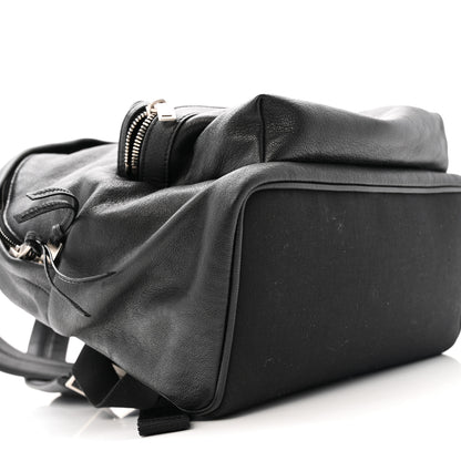 Saint Laurent Lambskin Mini City Backpack Black 8 of 9