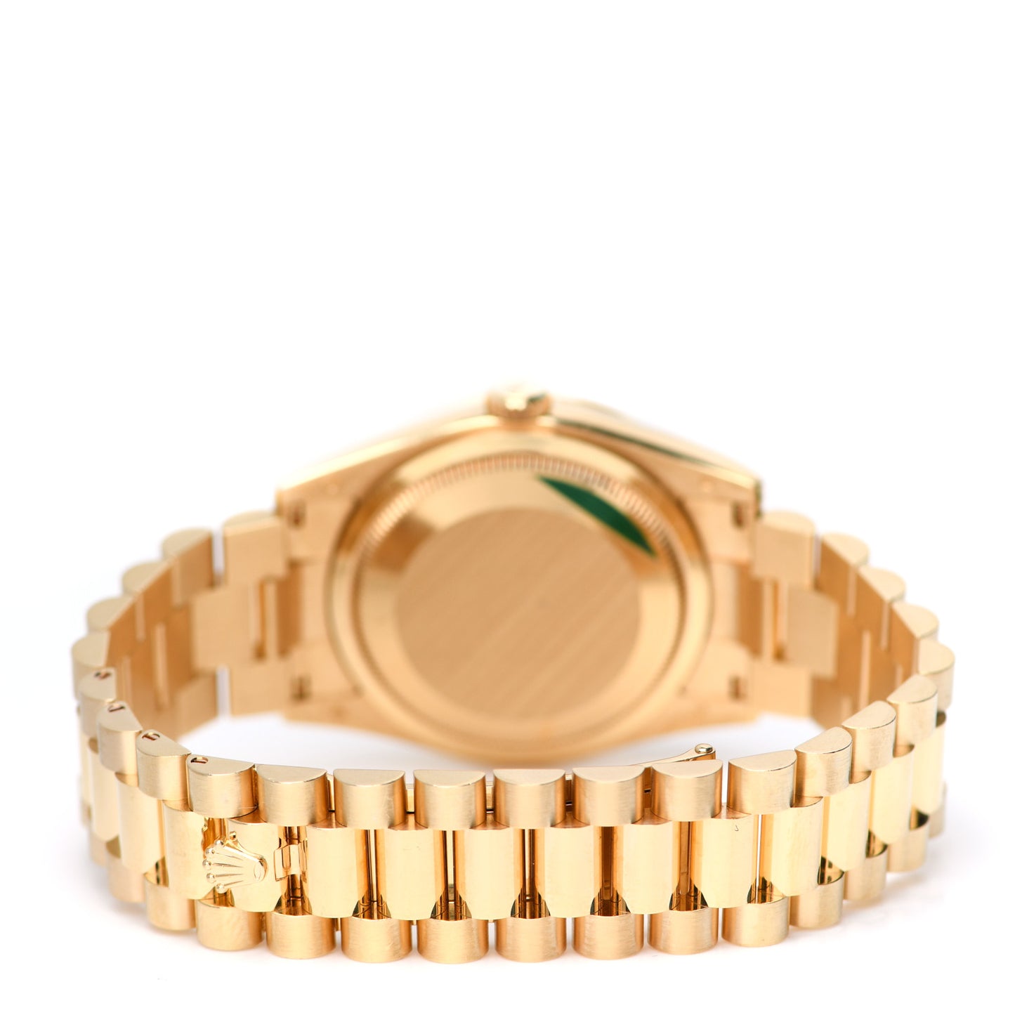 18K Yellow Gold Diamond Mother of Pearl 36mm Oyster Perpetual Day-Date President Watch 118348