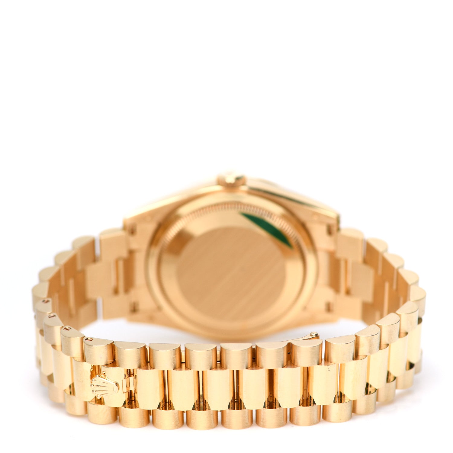Rolex 18K Yellow Gold Diamond Mother of Pearl 36mm Oyster Perpetual Day-Date President Watch 118348 4 of 5