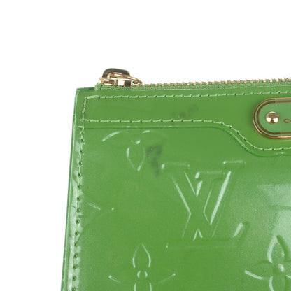 Louis Vuitton Vernis Trousse Cosmetic Pouch Vert Tonic 8 of 8