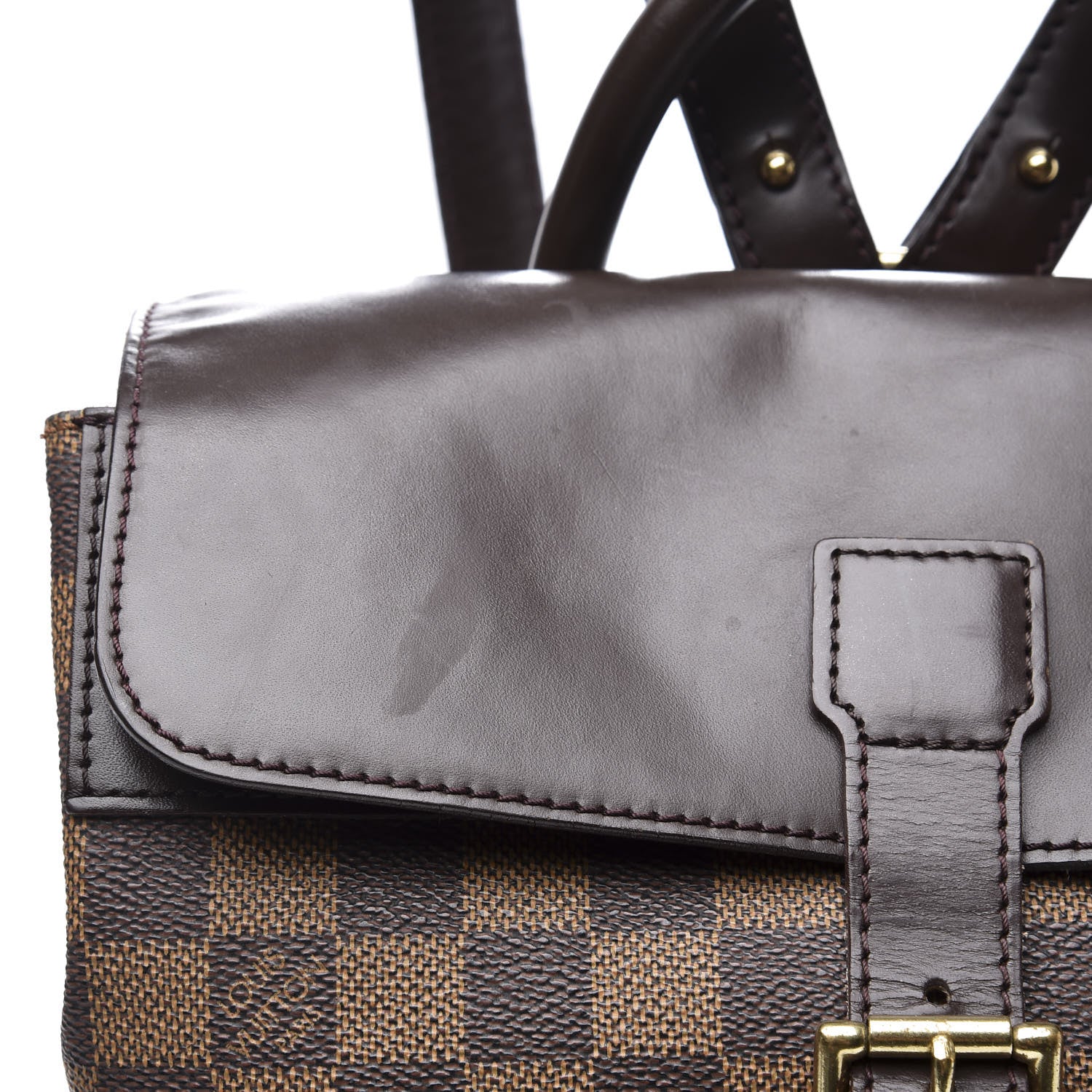 Louis Vuitton Damier Ebene Soho Backpack 10 of 10