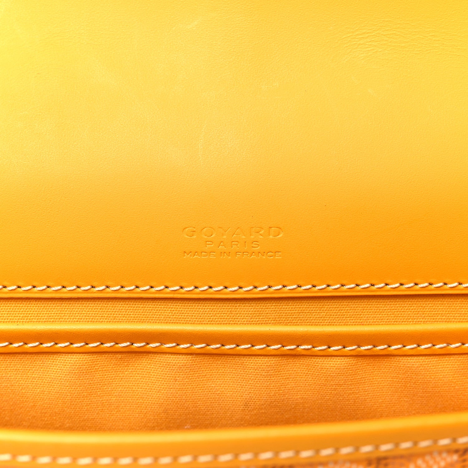 Goyard Goyardine Belvedere II PM Messenger Bag Yellow 6 of 12