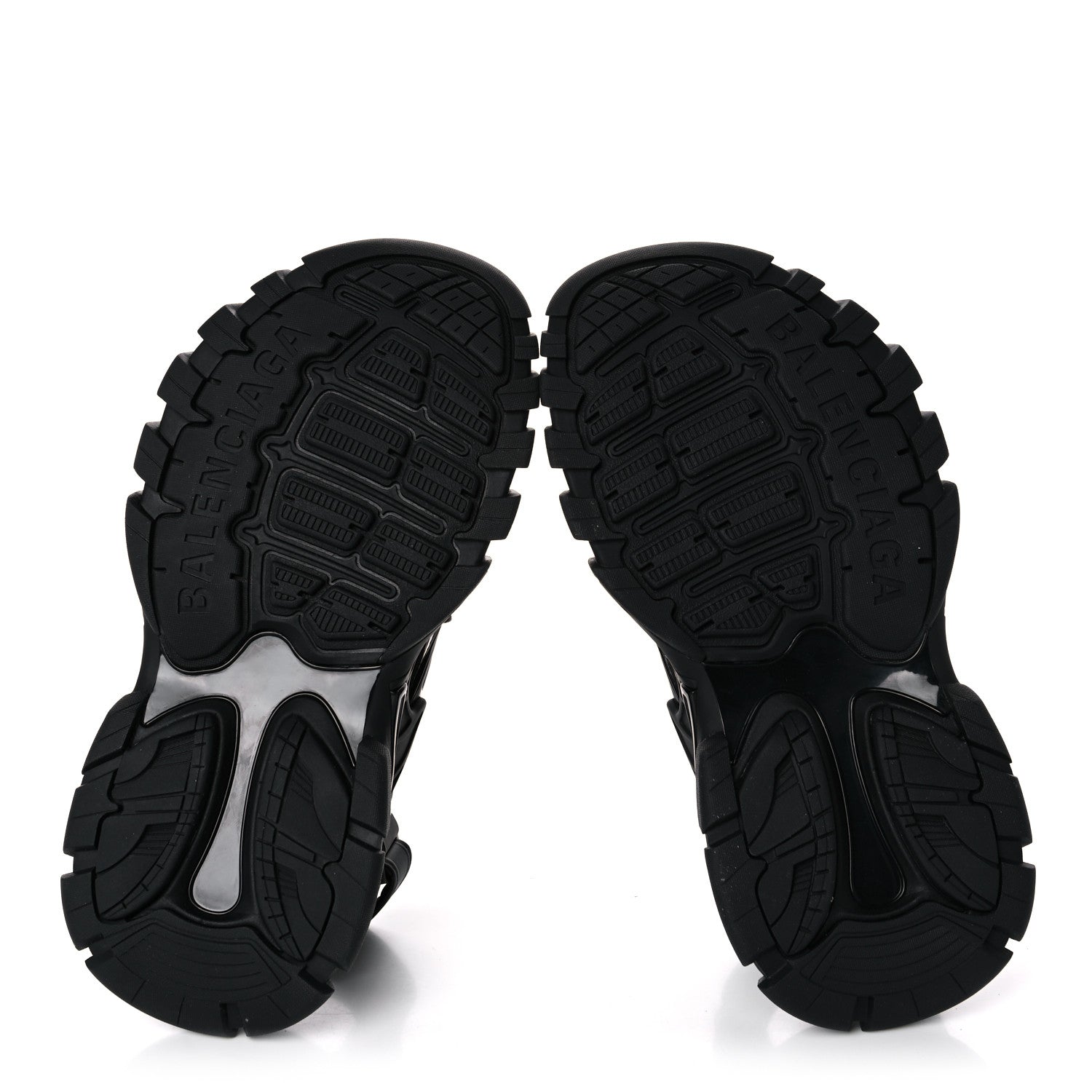 Balenciaga Neoprene Rubber Womens Track Sandals 36 Black 5 of 7