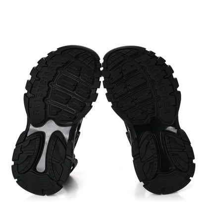 Balenciaga Neoprene Rubber Womens Track Sandals 36 Black 5 of 7