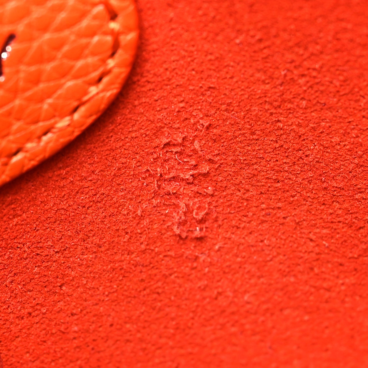 Classic Grain Small Bayswater Satchel Mandarin