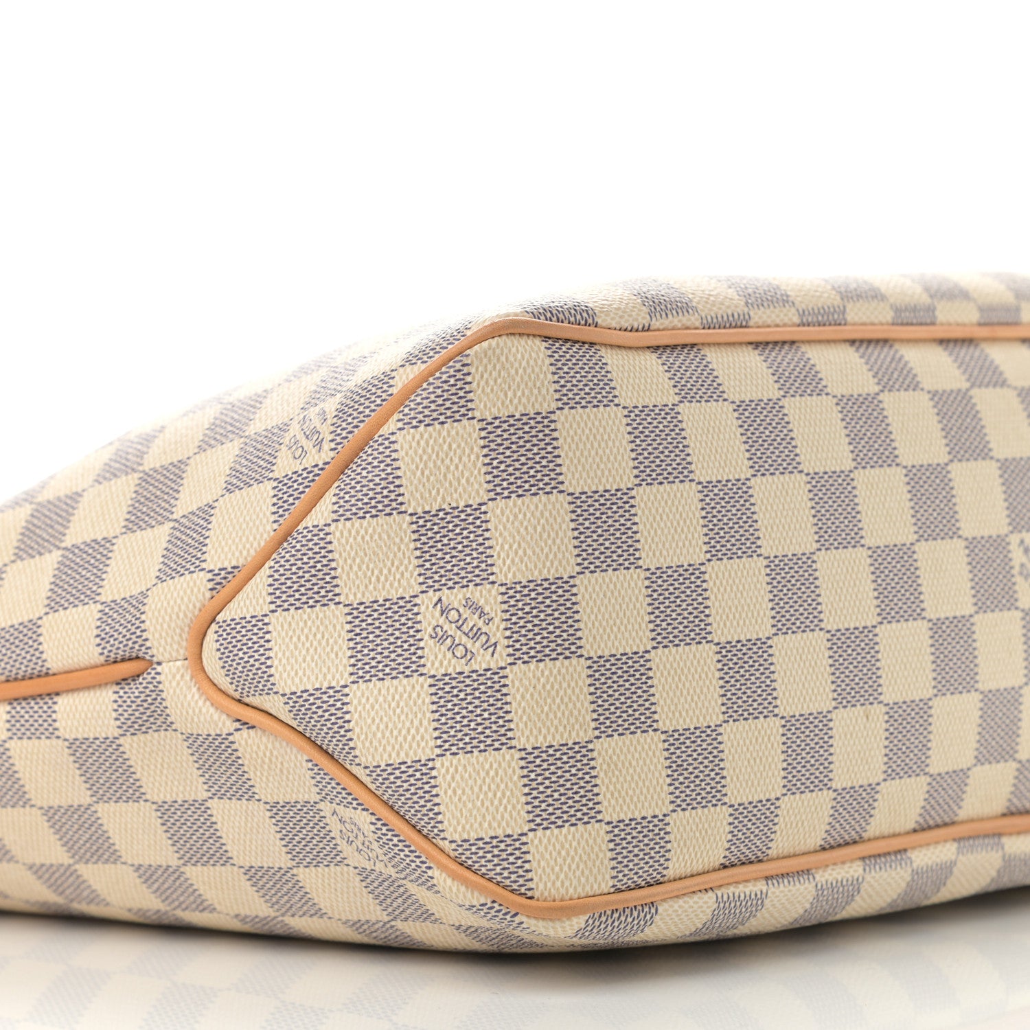 Louis Vuitton Damier Azur Delightful MM Rose Ballerine 9 of 10