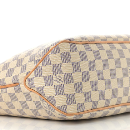 Louis Vuitton Damier Azur Delightful MM Rose Ballerine 9 of 10