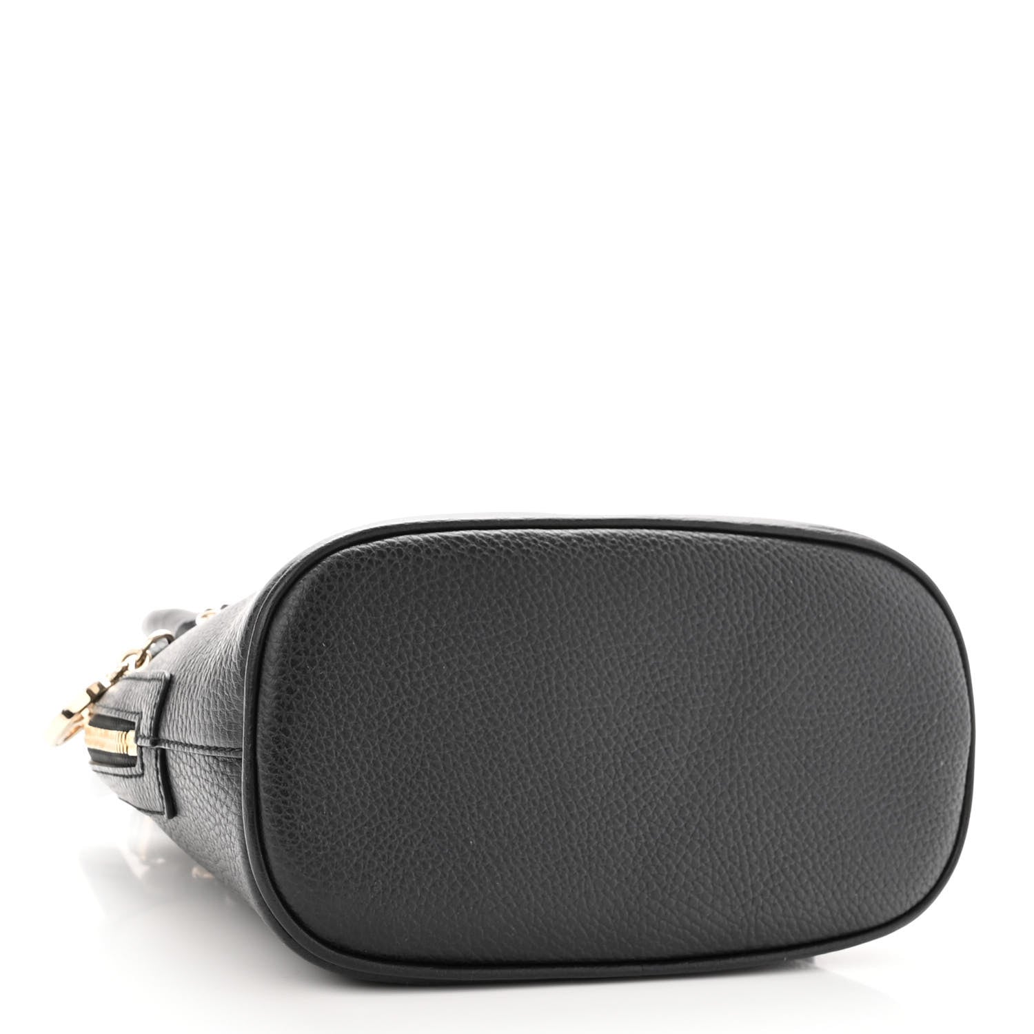 Gucci Dollar Calfskin Small GG Charm Dome Bag Black 4 of 10