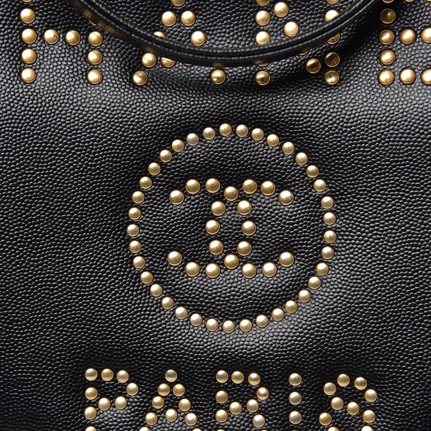 Chanel Caviar Small Studded Deauville Tote Black 14 of 14