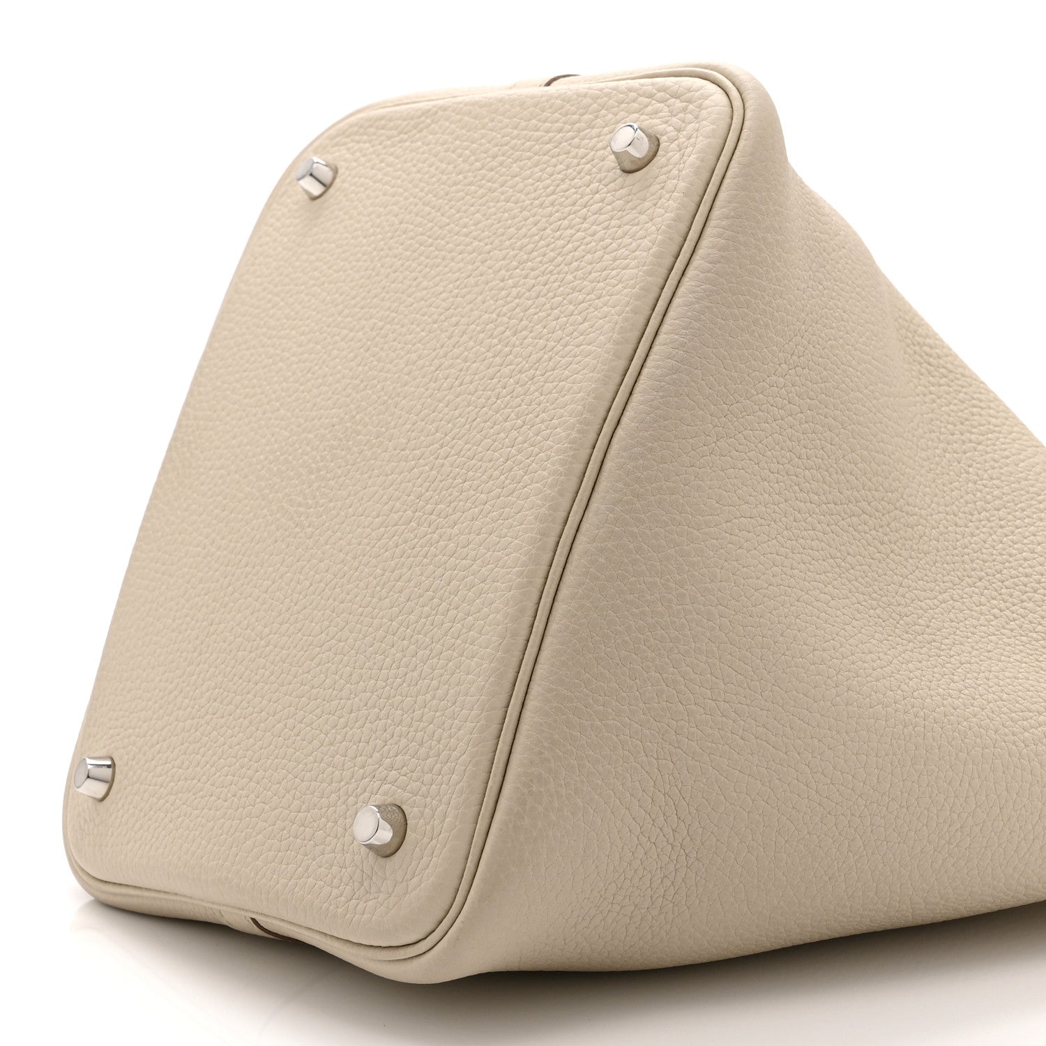 Hermes Taurillon Clemence Picotin Lock 22 MM Craie 10 of 10