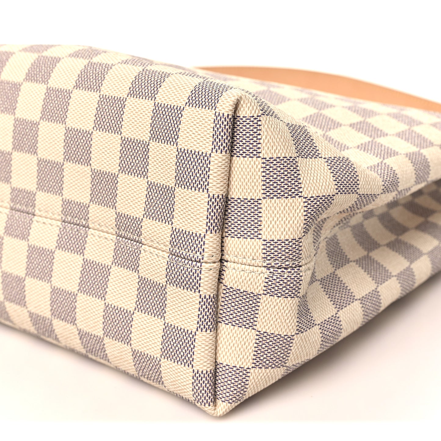 Damier Azur Graceful MM Rose Ballerine
