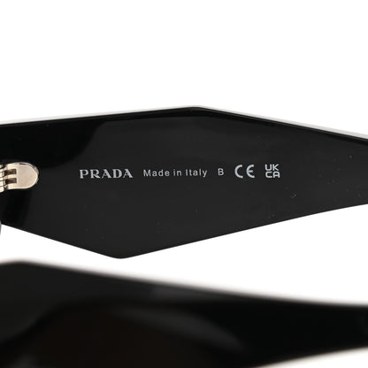 Prada Acetate Symbole Sunglasses SPR 17W Black 5 of 6