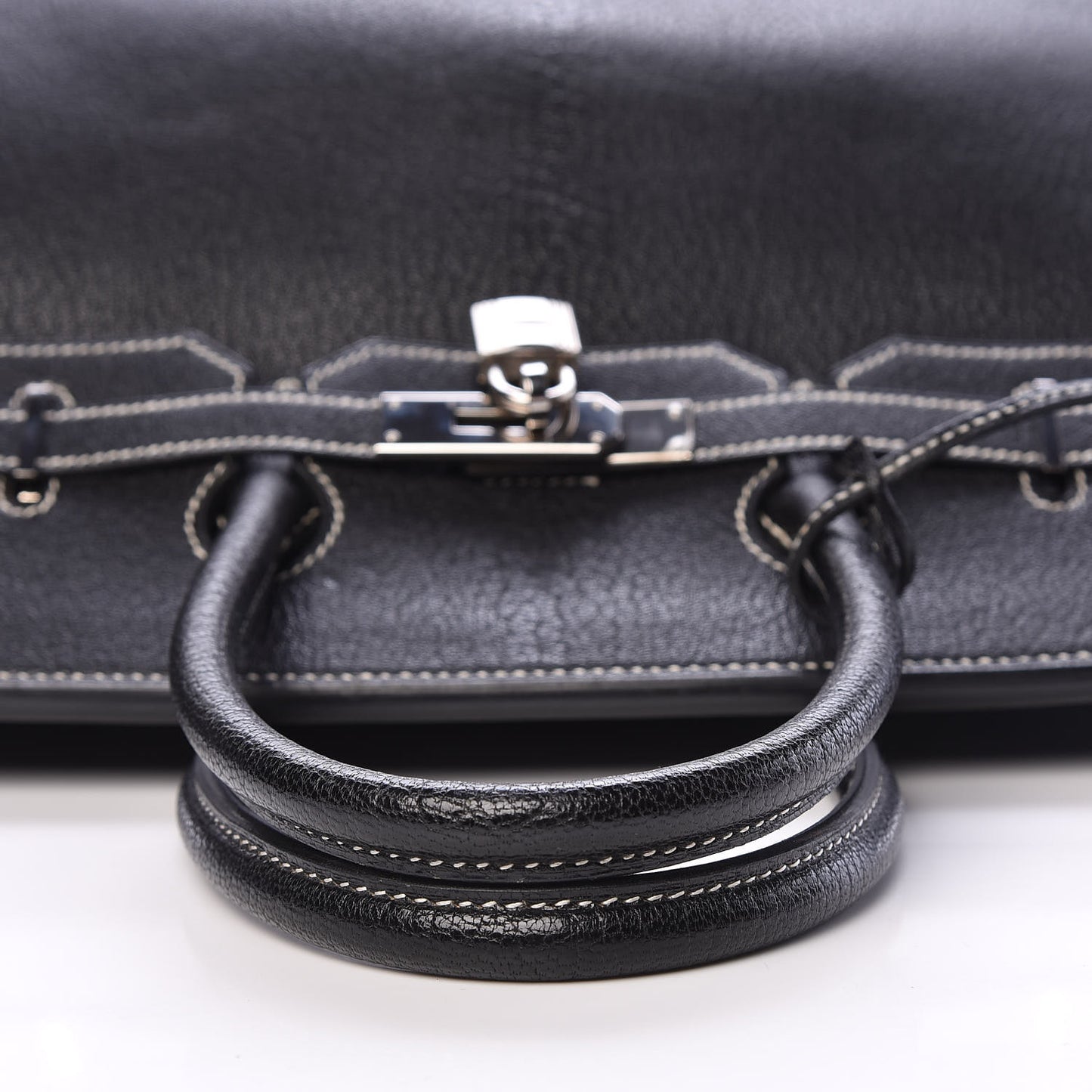 Chevre de Coromandel Birkin 35 Black