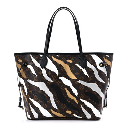 Louis Vuitton X LOL Monogram Neverfull MM Gold Silver 1 of 10