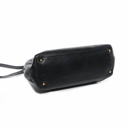 Chanel Calfskin Cerf Executive Shopper Tote Black 5 of 8