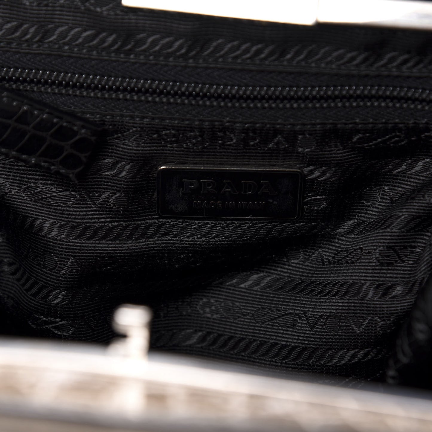 Crocodile Frame Bag