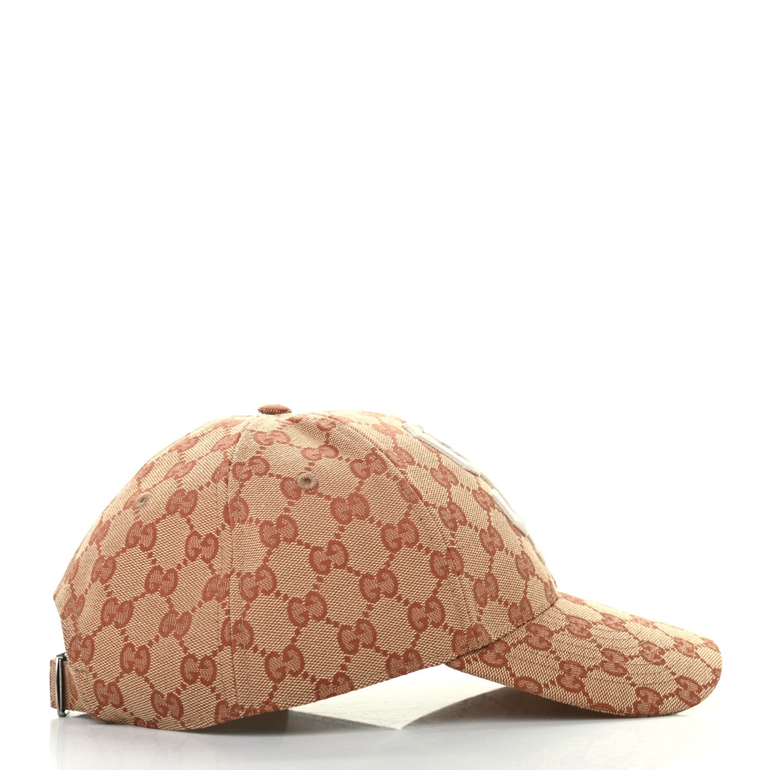 Gucci X MLB Monogram SF Giants Baseball Hat 57-61 Beige Ruggine 5 of 9