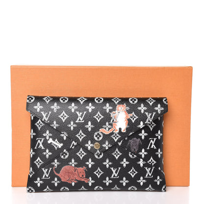 Louis Vuitton Catogram Kirigami Pochette Set Black 11 of 11