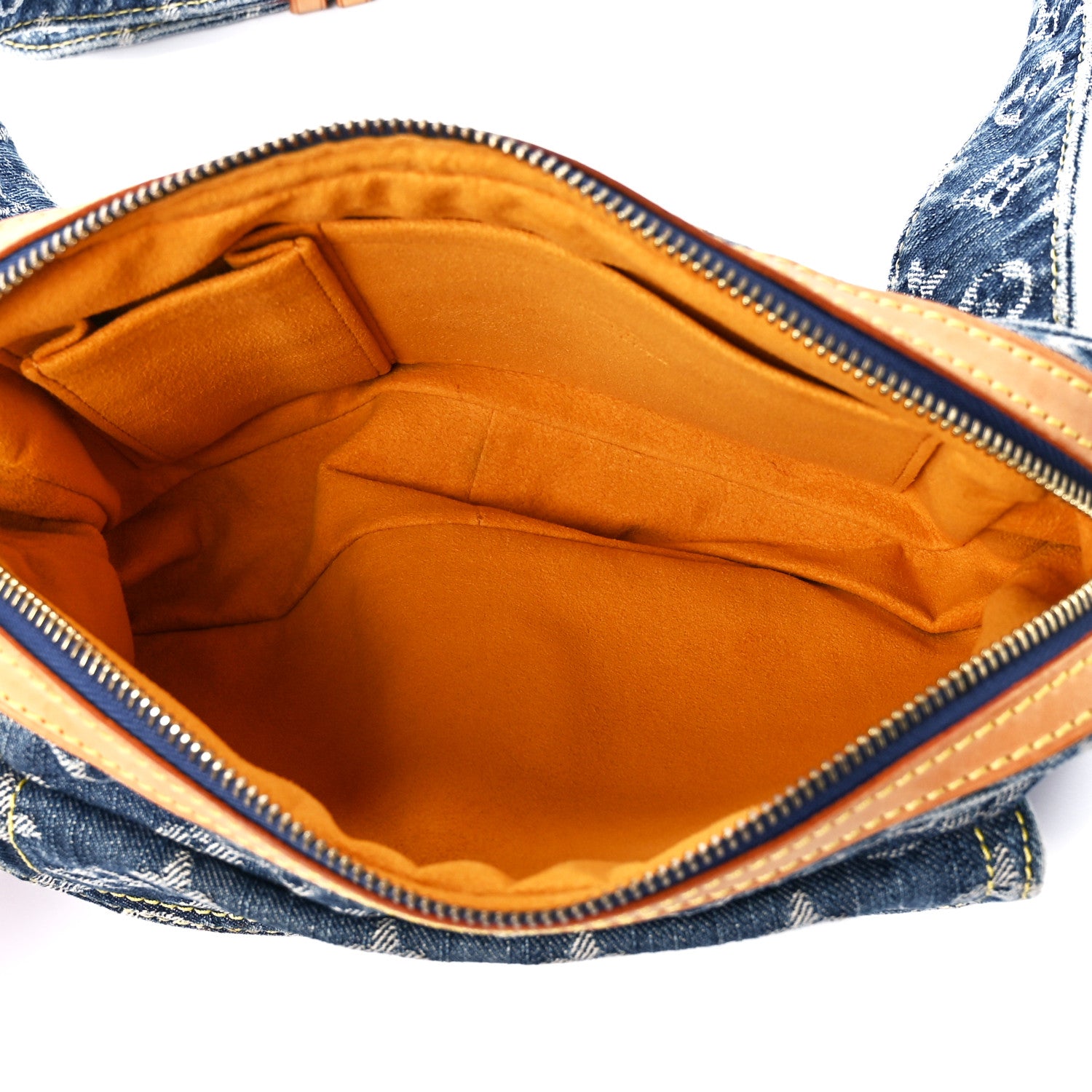 Louis Vuitton Monogram Denim Bum Bag Blue 5 of 10
