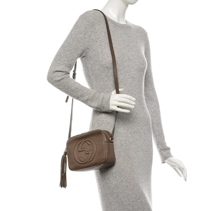 Gucci Cellarius Calfskin Small Soho Disco Bag Acero 2 of 7