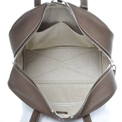 Hermes Taurillon Clemence Victoria II 35 Etoupe 5 of 7
