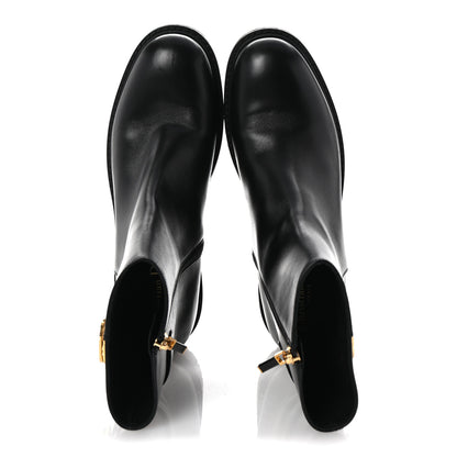 Christian Dior Calfskin 30 Montaigne Ankle Boot 39 Black 2 of 9